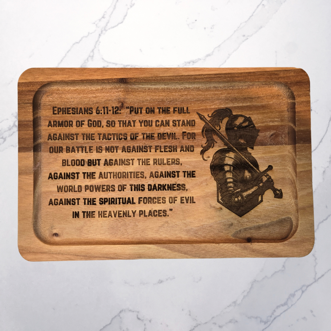 Full Armor of God Catch All Tray