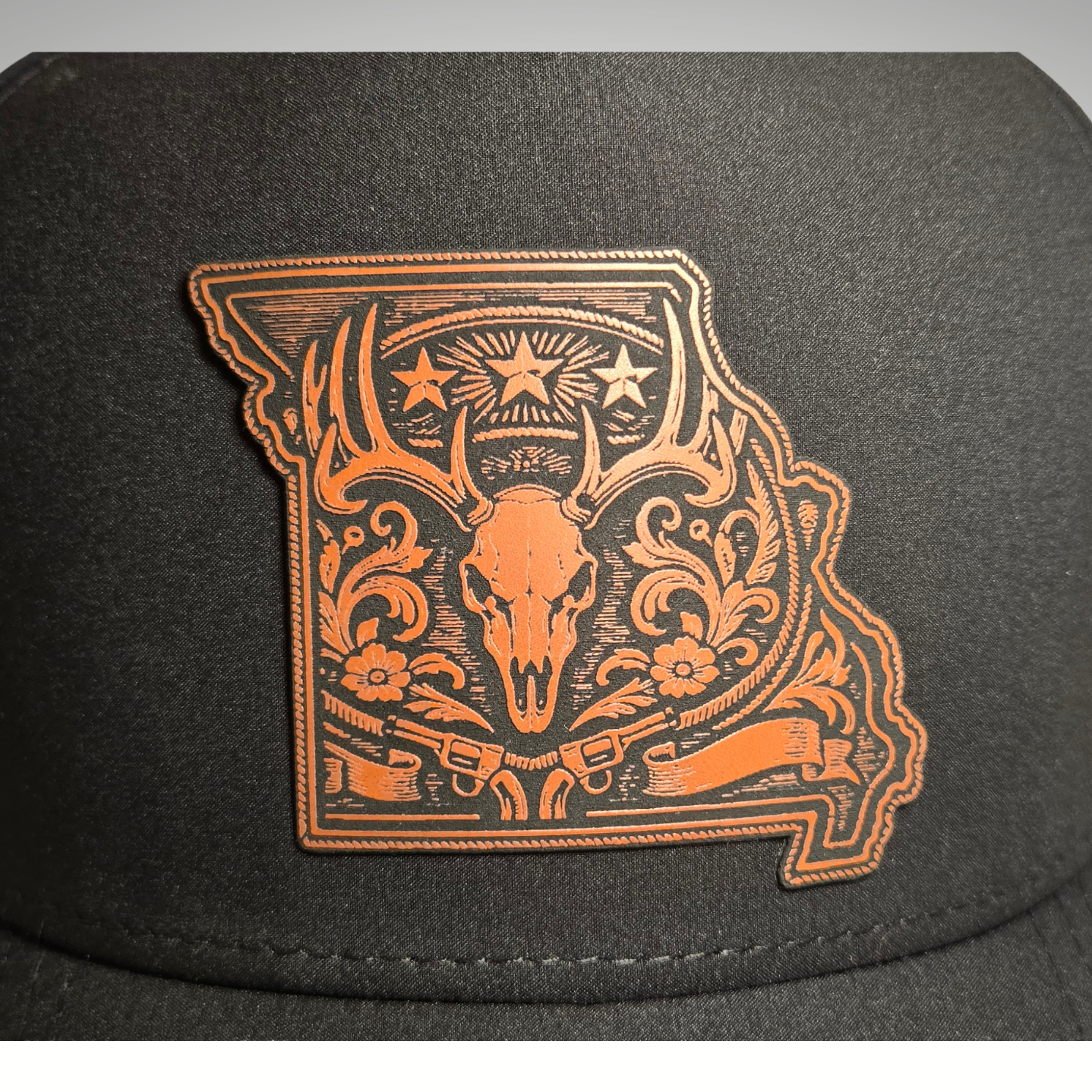 Missouri Skull Mount Patch Hat