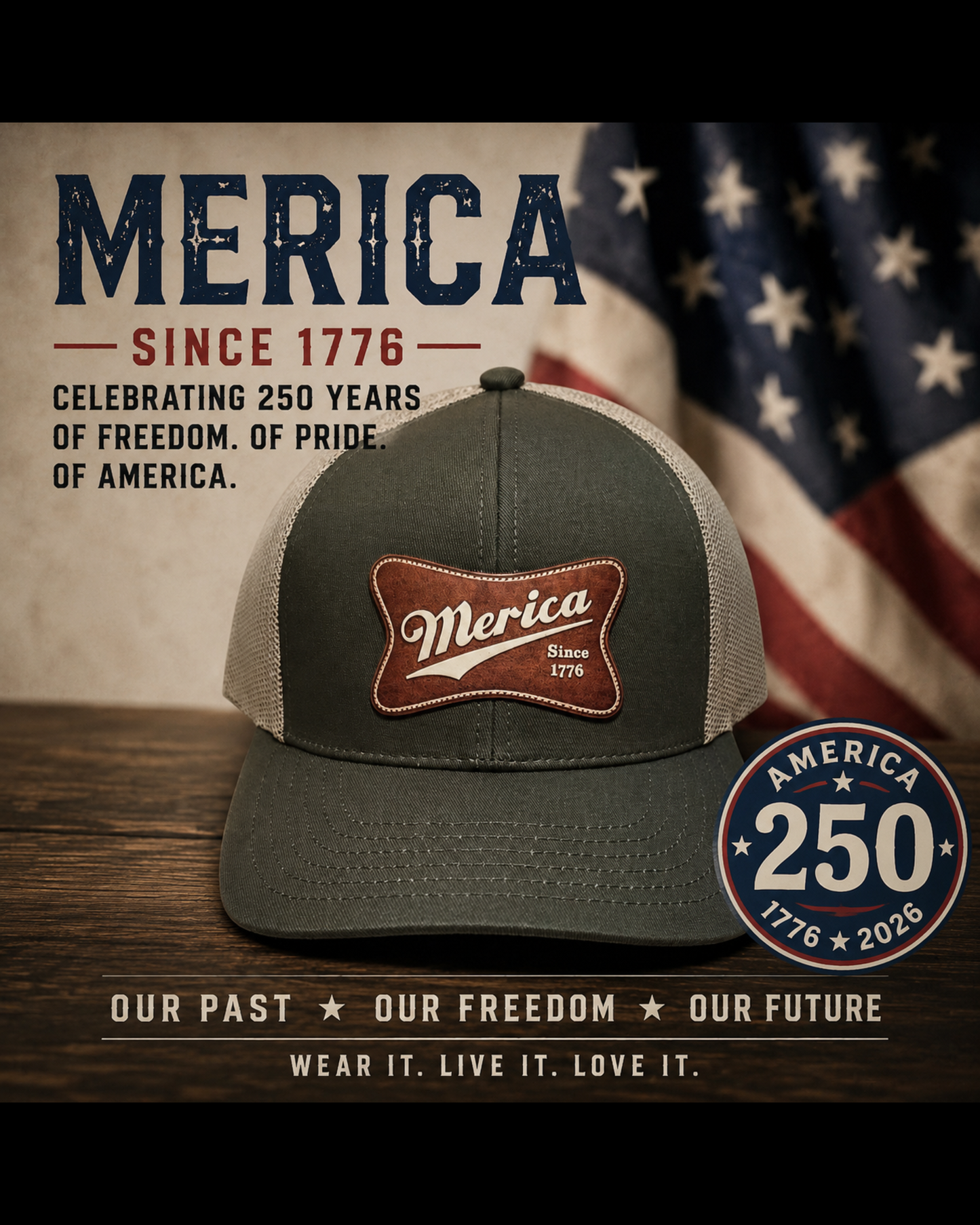 Merica Patch Hat