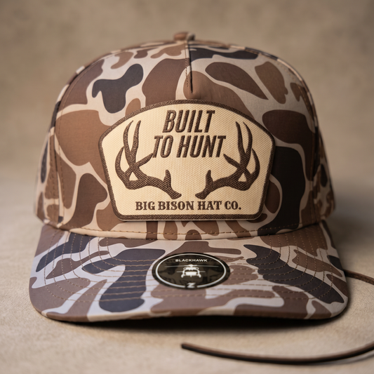 Built To Hunt Canvas Patch Hat